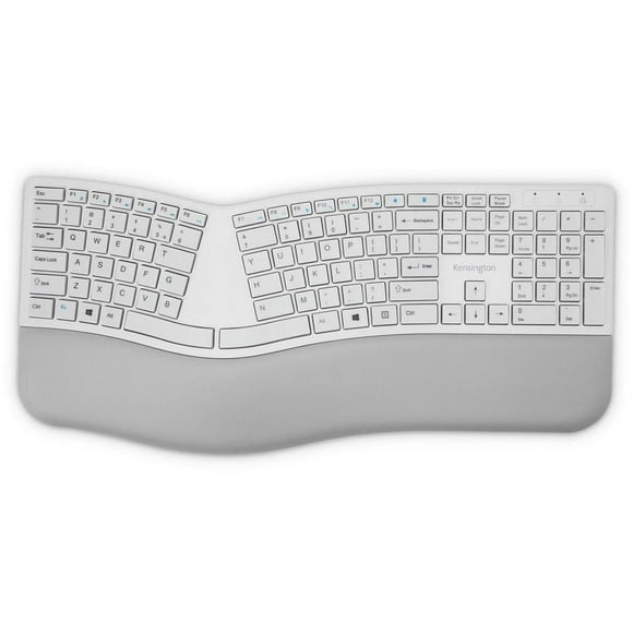 Kensington Pro Fit Wireless Ergonomic Keyboard - Gray