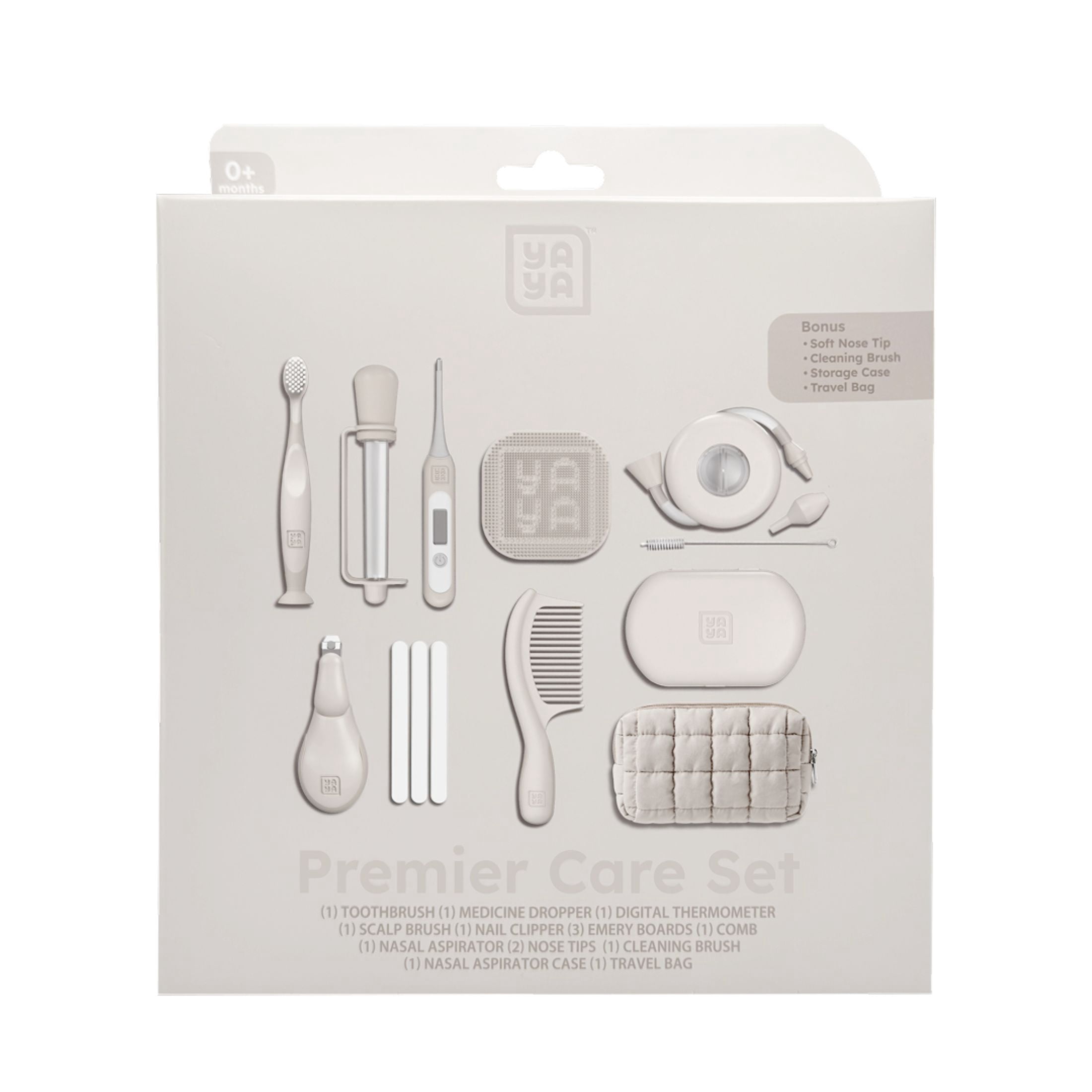 cocomomo【2セット】 Momcozy Baby Core Kit with Nasal Aspirator, Grooming Tools, Bath