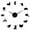 Black, variant on Hunting Silhouette Frameless Wall Clock Stickers, DIY Modern Decorative Clocks for Living Room, Bedroom, Office - Easy to Install, Large 3D Clock Design (Silver,27in)