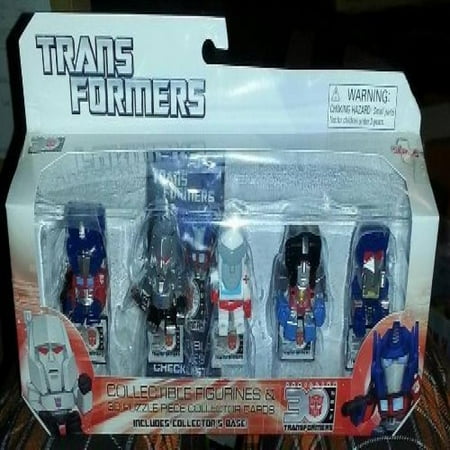 TRANSFORMERS (30TH ANNIVERSARY) - 5pc MINI-FIGURE SET (OPTIMUS PRIME, MEGATRON, RATCHET, STARSCREAM, SOUNDWAVE)