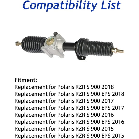 SEBLAFF For Polaris RZR S 900 Gear Box Steering Rack And Pinion 2015 -18 182477 1823994