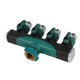 thumbnail image 5 of Divisor de tubo conector convertidor de grifo de agua de 4 vías ANGGREK 3/4 pulgadas, 5 of 8
