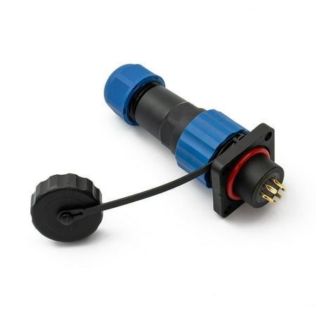 

SP16 Square Panel Mount IP68 Waterproof Plug & Socket Circular Connector 2-9pin