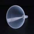 thumbnail image 4 of Embudo de plástico blanco transparente de 150 mm para líquidos de garaje/coche/laboratorio/K, 4 of 5
