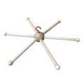 thumbnail image 2 of Baby Wooden Mobile Hanger Rattle Toy Handmade Creative Hanger Bed Bell Toys Wind Chime Bracket for Ceiling Home Newborn Decorative Fittings, 2 of 7