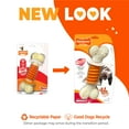 thumbnail image 3 of Nylabone Power Chew Pro Action Dental Bone Dog Chew Toy Bacon Orange Large (1 Count), 3 of 11