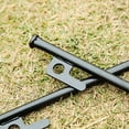 thumbnail image 4 of 4 Pcs Lengthen Steel Tent Stakes Heavy Duty Beach Tent Peg Canopies Stakes Outdoor Ground Stakes Camping Anchors Peg, 4 of 9