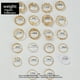 thumbnail image 3 of Fiudx Juego de Anillos Vintage, Colección de 22 Piezas con Perlas de Imitación, Accesorios con Un Diseño Único, Glamour Elegante para El Día a Día, Un Regalo Ideal para Los Amantes de La Joyería, Emp, 3 of 6