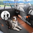 thumbnail image 2 of Hamaca para Asiento de Auto para Perros SummitGo con Fondo Duro Impermeable de Cuero PU, 2 of 7