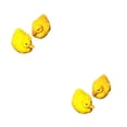 thumbnail image 4 of Toystoory Decoraciones amarillas de pato amarillo a la deriva para patio: exquisitas artesanías de resina con dibujos animados de moda, dibujos Estilo 3 pato amarillo 2Conjunto, 4 of 6