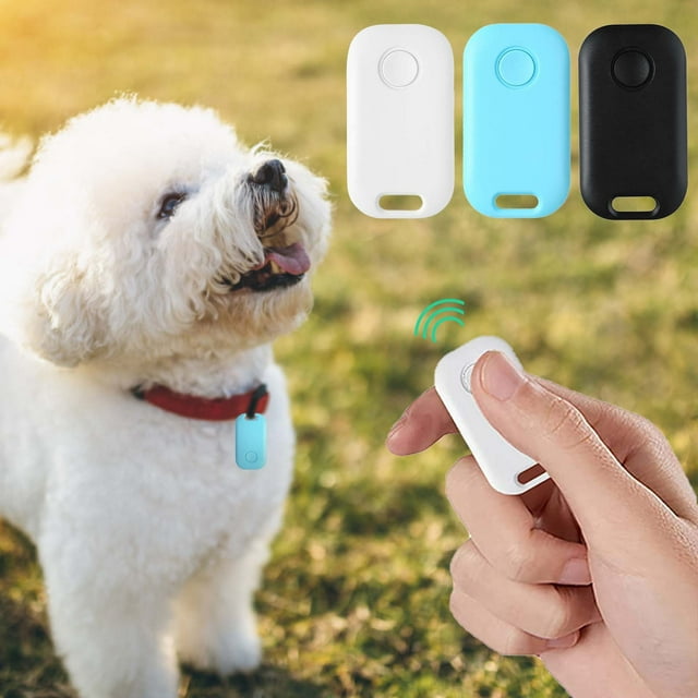 Sentmoon 1PC Mini Pet Item Locator Tracker Anti Lost Finder for Luggage Kids Cats Dogs Portable Tracking Device Clip On Keychain Bag Collar Travel Use