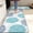 Teal Blue, variant on Teal Kitchen Mats Set of 2 Cushioned Anti Fatigue Kitchen Rugs Non Slip Waterproof Runner Memory Foam Kitchen Floor Mat Comfort Standing Mat for Sink,Office,Laundry