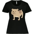 thumbnail image 3 of Inktastic Bulldog Women's Plus Size T-Shirt, 3 of 5