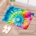 thumbnail image 5 of Tie Dye Non-Slip Polyester Floor Rug Office Kitchen Mat, Machine Washable, 5 of 6