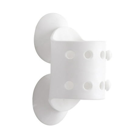 

Buodes Shower Heads Bathroom Shower Head Holder Movable Bracket Suction Cup Hook 10Pcs