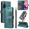 thumbnail image 1 of FOXDOCK Funda tipo Cartera para Xiaomi Redmi Note 11s – Cubierta de Cuero PU con Múltiples Ranuras, Bolsillo para Efectivo y Correa de Muñeca, 1 of 6
