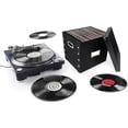 thumbnail image 2 of Snap-N-Store Vinyl Record Storage Box - 12" - 2 Pack - Crate Holds up to 75 Vinyl Albums - Black, 2 of 8