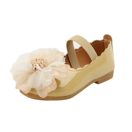 

Kids Flower Lovely Single Princess Shoes Soft Soled Sandals