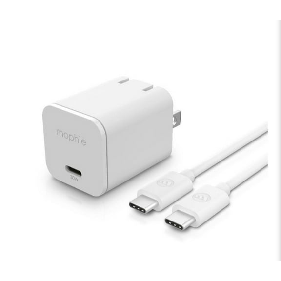 Mophie Speedport 30 With USB Cable, Charger   Cable Bundle 30w USB-C Fast...