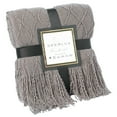 thumbnail image 2 of Decorative Throw Blanket - 50x60in Soft Knit with Delightful Fringe Edges for a Sophisticated and Cozy Touch to Your, 2 of 10
