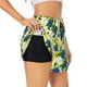 thumbnail image 1 of Balery Lilies Flowers Pantalones cortos deportivos para mujer con forro y dos bolsillos, elásticos, para entrenamiento, gimnasio, yoga-X-Large, 1 of 7