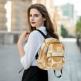 thumbnail image 6 of FORMRS Mini Backpack Purse for Women Quilted Travel Daypack Casual Shoulder Bag, Geometric Circles, 6 of 7