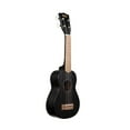 thumbnail image 3 of Kala KA-15S-BLK Satin Mahogany Soprano Ukulele - Black Bundle with Hard Case, Tuner, Austin Bazaar Instructional DVD, and Polishing Cloth, 3 of 3