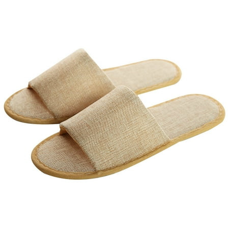 

5 Pairs Anti Slip Gift Unisex Slippers Travel Hotel Disposable Home Guest Spa