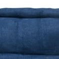 thumbnail image 4 of 25-inch Square Corder Floor Pillow with Button Tufts - Tangerine Dream, 4 of 7