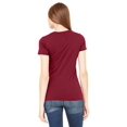 thumbnail image 2 of The Bella + Canvas Ladies The Favorite T-Shirt - CARDINAL - XL, 2 of 3