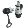 thumbnail image 1 of Hydraulic Coupling Zg3/8 Mechanical Oil Pipe Plated Steel Quick Connector Set, 1 of 4