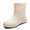 White, variant on Wellington Boots Women Mid-calf Wellies Waterproof Rain Boots Outdoor Garden Shoes