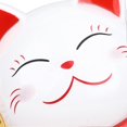 thumbnail image 2 of Chat porte-bonheur à énergie solaire, mignon et décoratif, accueillant et agitant la fortune, pour la maison, le bureau ou le restaurant, blanc, 2 of 4