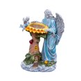 thumbnail image 4 of Estatua de ángel solar Gloria Decorativa de resina para jardín 20,5 cm x 13,5 cm x 29 cm, 4 of 9