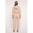 thumbnail image 3 of Women's Fleece Half Zip Hooded Jumpsuit, 3 of 3