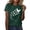 Dark Gray, variant on Womens Tops Short Sleeve Butterfly Print Round Neck T Shirt Top Fashion Clothes Blouses Dressy Casual Women