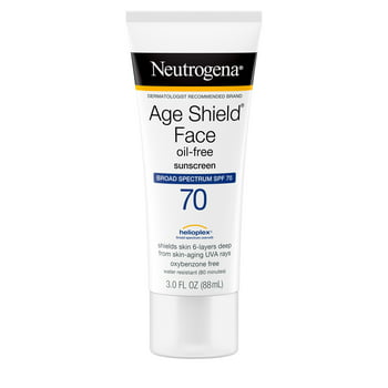 Neutrogena Age Shield Face Oil-Free Sunscreen SPF 70, 3 fl. oz