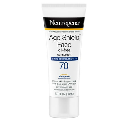 Neutrogena Age Shield Face Oil-Free Sunscreen SPF 70, 3 fl. oz