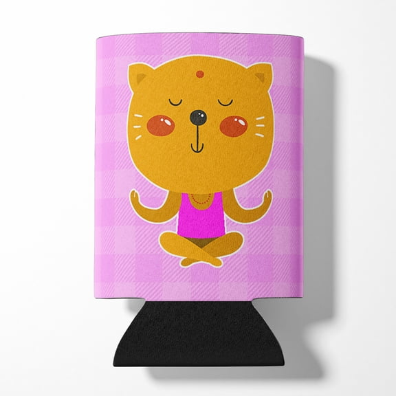 Yoga Cat Can or Bottle Hugger