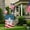 A, variant on HongHeng Patriotic Watercolor Stars and Stripes Let Freedom Ring Garden Flag Double Sided Outside, 4th of July Independence Memorial Day Yard Outdoor Decoration