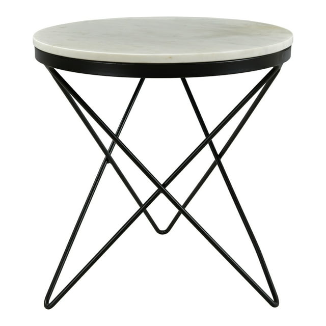 MOE'S Home TABLE d'Appoint HALEY BASE Noire