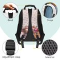 thumbnail image 4 of Aplkyhs School Backpack for Boys Girls Ages 6-18 Large Capacity Lightweight Water Resistant Ergonomic Padded Straps for Elementary Middle High School Back to School Blue Flame Wolf, 4 of 7