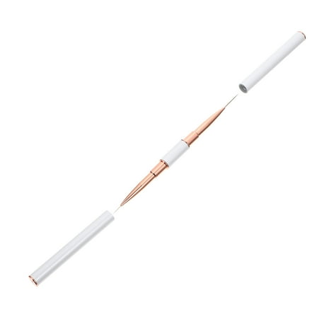 MLINS 2pcs Double Ended Nail Liner Brush Premium Nail Brush Pen Nail Art Brush Tool