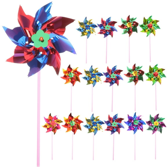 unbranded 20 Pcs Park Pinwheel Pinwheels for Kids Disco Ball Motor Preschool Child