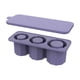 thumbnail image 2 of Cateissary Fabricante de cubitos de hielo huecos de Gel de sílice, molde para bandeja de hielo anticaída y resistente al desgaste de fácil Teteras lavanda violeta, 2 of 6