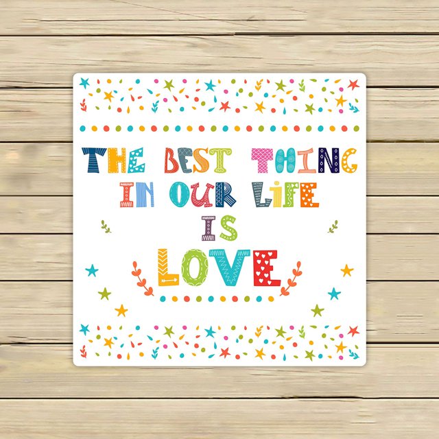 ABPHQTO Lo mejor de nuestra vida es amor Cita Toallas Playa Baño Piscina Sprot Viaje Mano Spa Toalla 33x33 cm