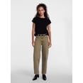 thumbnail image 2 of Scenario Women's and Women's Plus High Rise Barrel Jeans, Regular 28", and Short 26" Inseam, Sizes 0-28W, 2 of 8