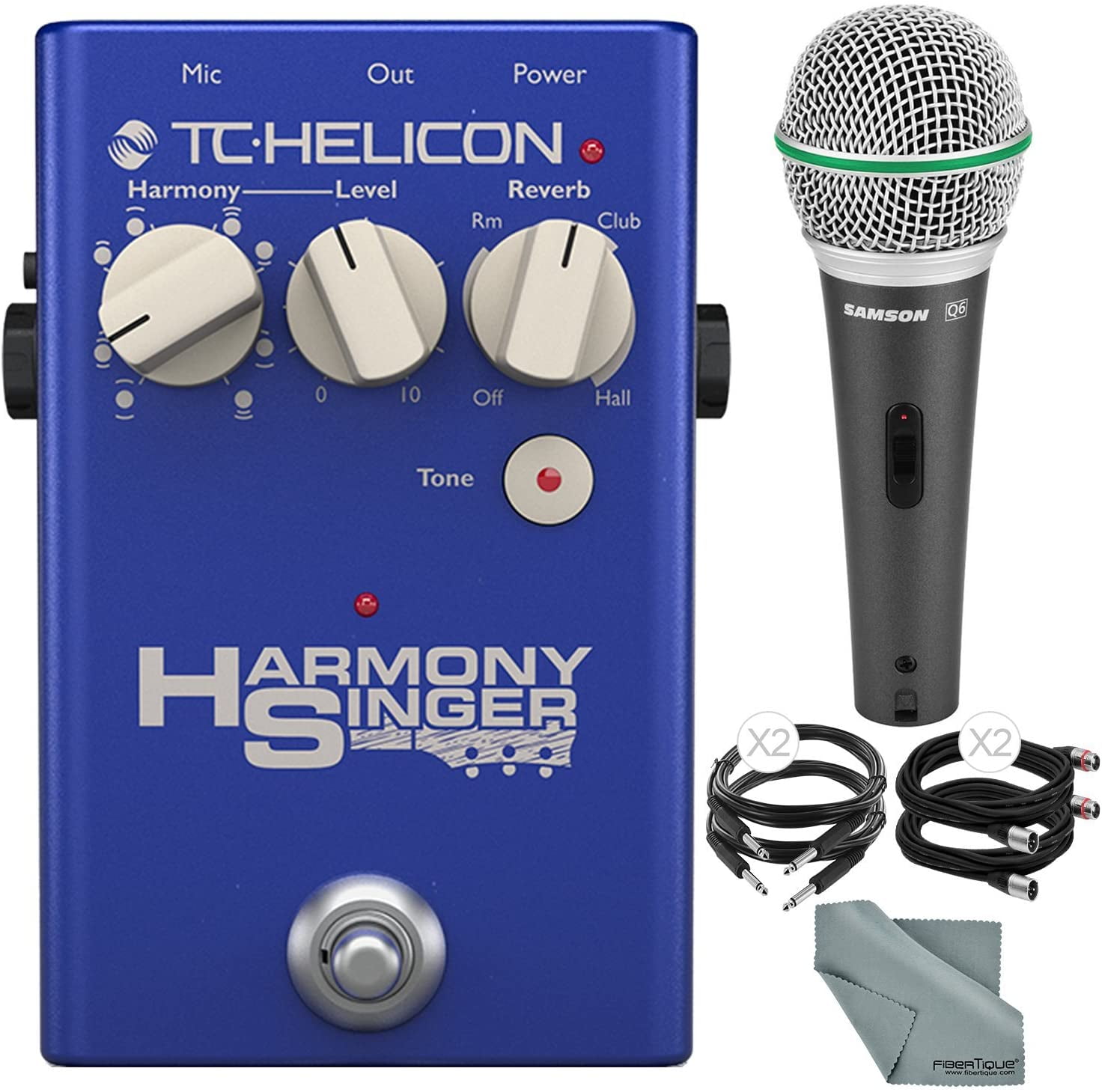 TCHelicon Harmony Singer 2 Vocal Processor and Harmony, Reverb, & Tone