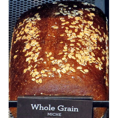 Laminated Poster Bread Bake Whole Grain Baked Sustenance Eat Food Poster Print 11 x