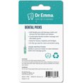 thumbnail image 2 of .Dental floss sticks 100 pieces and disposable tongue scrapers 60 pieces, 2 of 4